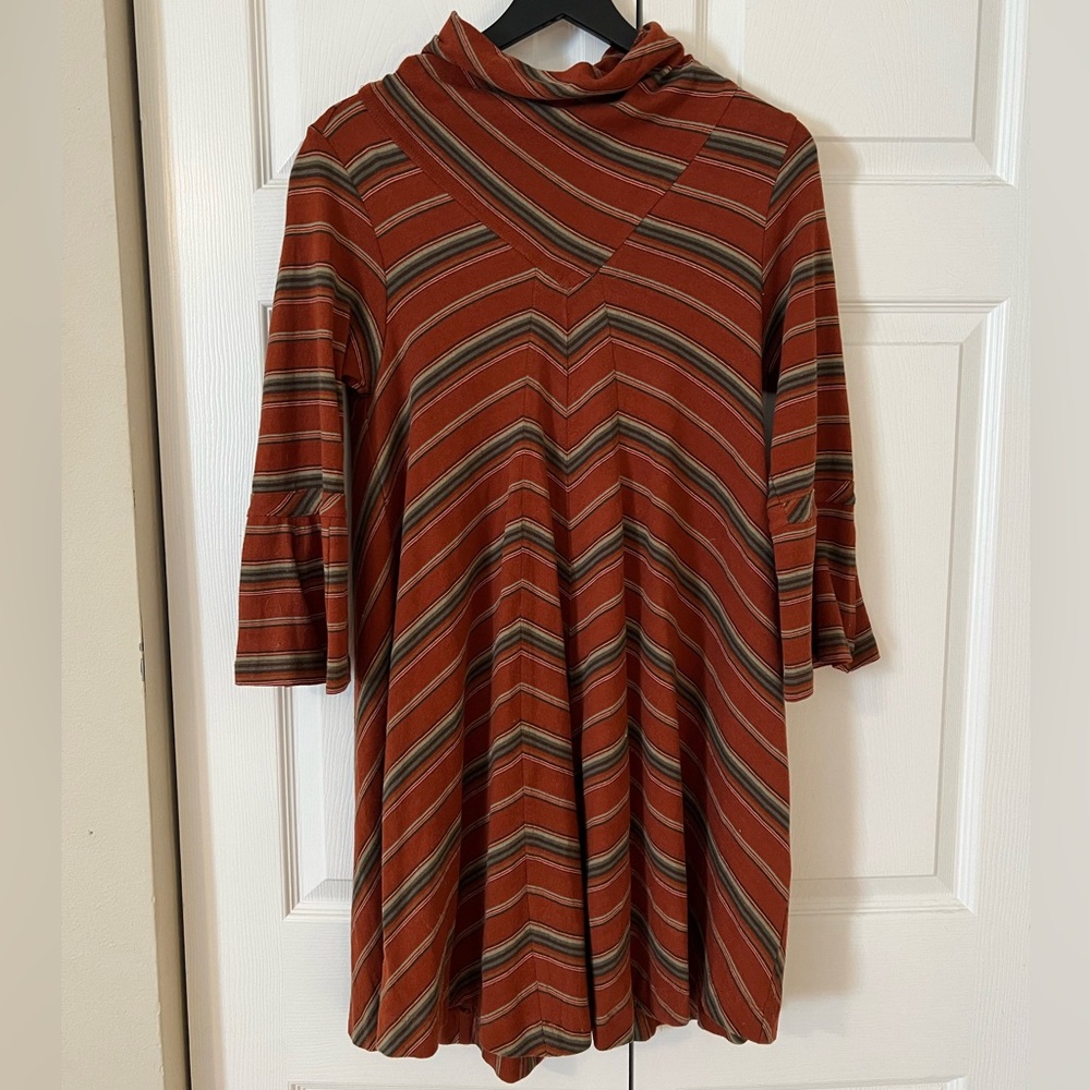 Free People Striped Mini Dress